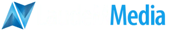 Logo LaudeMMedia Blanco