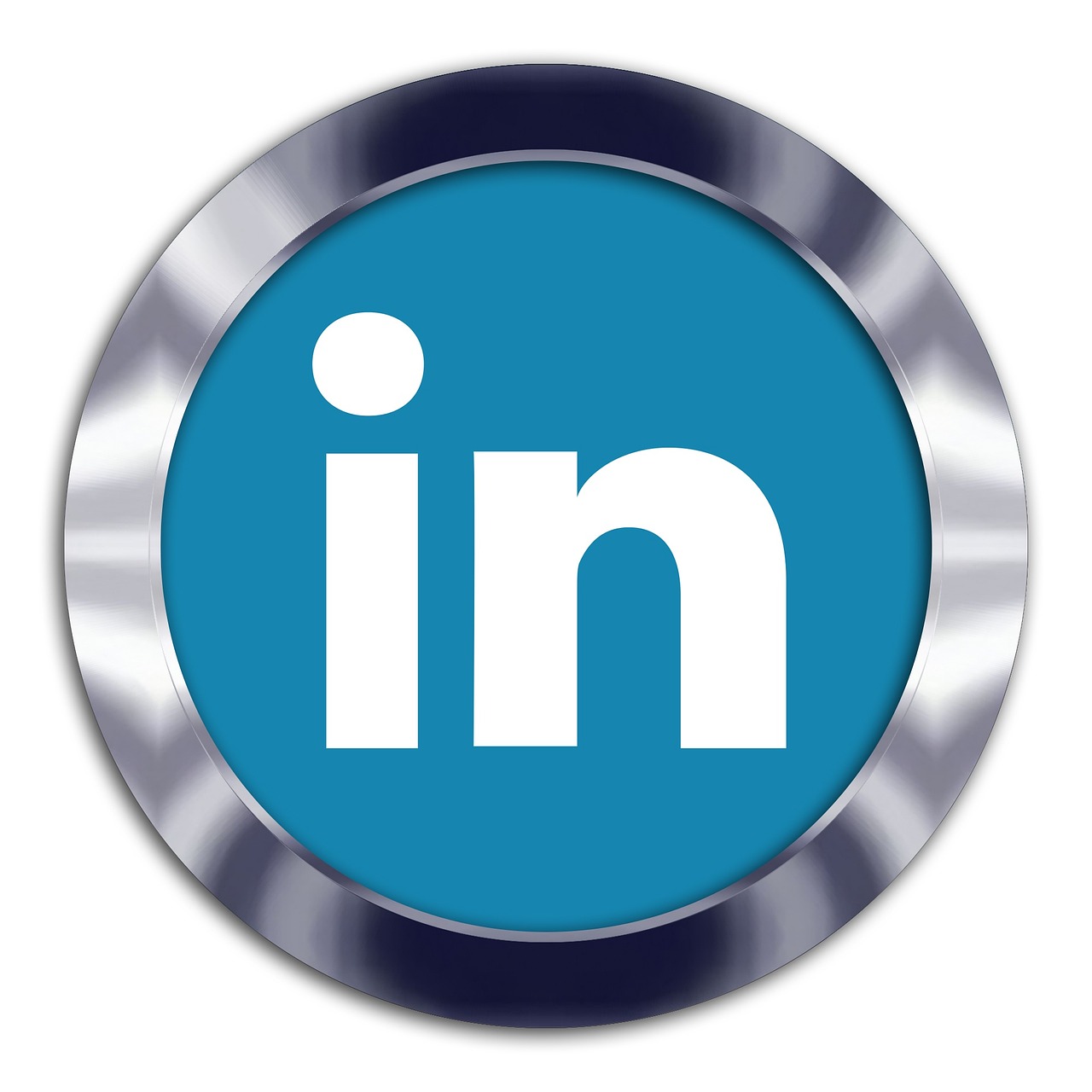 Marketing Digital para Abogados: Cómo Captar Clientes Online 6 Símbolo de LinkedIn y red profesional para abogados y despachos